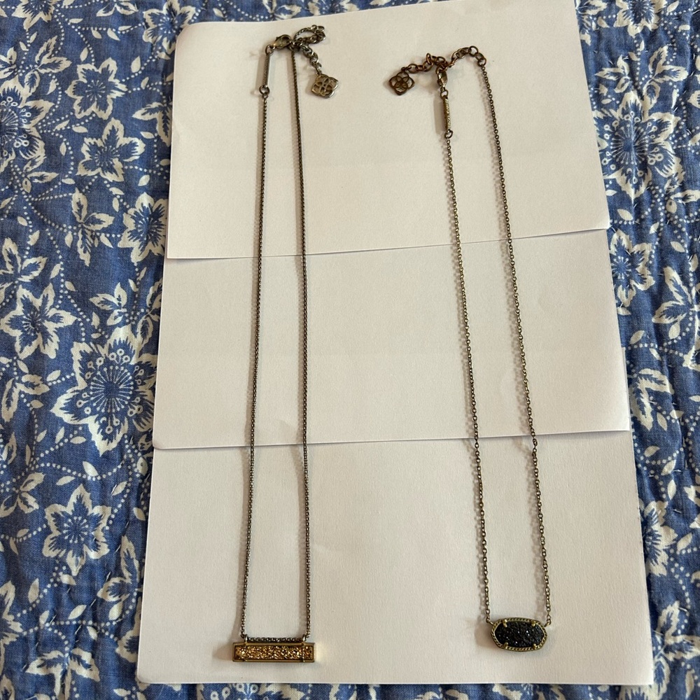 Kendra Scott Drusy Necklace Bundle